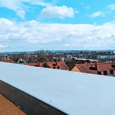 Rooftop Art Apartment, E-roller,ausblick,wlan,tv Apartment Chemnitz