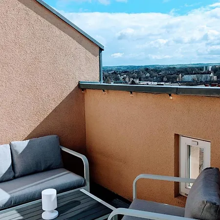 Rooftop Art Apartment, E-roller,ausblick,wlan,tv * Chemnitz