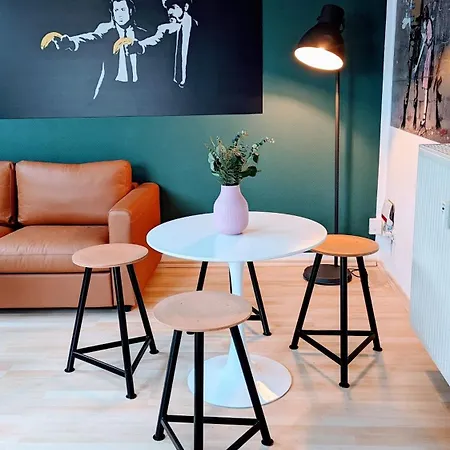 Rooftop Art Apartment, E-roller,ausblick,wlan,tv, Netflix Appartamento Chemnitz