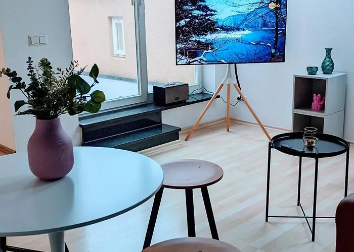 Apartment Rooftop Art Apartment, E-roller,ausblick,wlan,tv, Netflix Chemnitz