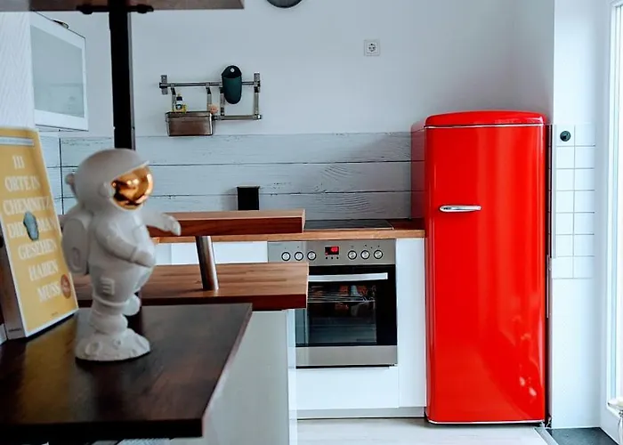 Rooftop Art Apartment, E-roller,ausblick,wlan,tv, Netflix